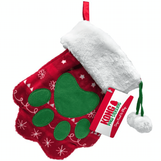 Kong Holiday Stocking Paw Large