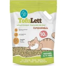 Leopet Tofulet Ecofriendly Green Tea Cat Litter 6L