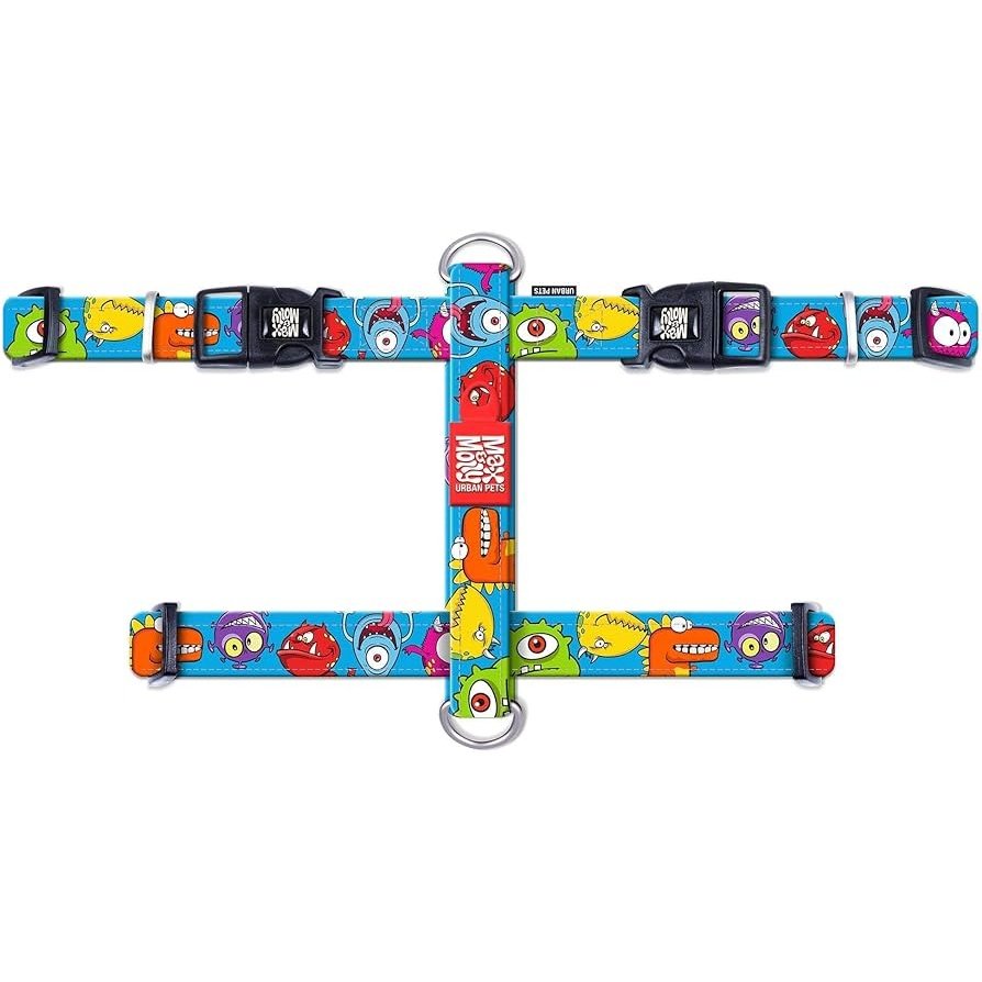 Max & Molly Little Monsters Harness S