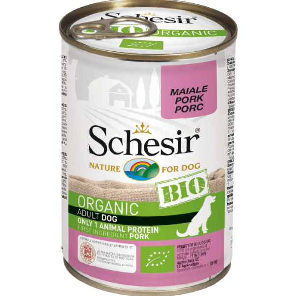 Schesir Bio Organic Adult Pork 6x400gr