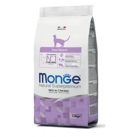 Monge Cat Superpremium Sterilized Chicken 1.5kg