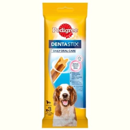 Pedigree DentaStix Snacks for Medium Dogs 3 Piece /77gr