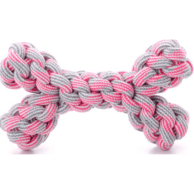 JK Animals Pink Cotton Bone 20cm