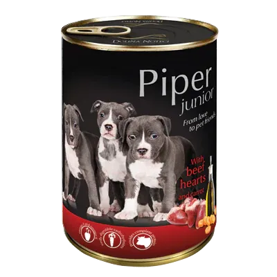 Piper Junior Beef Hearts 400gr