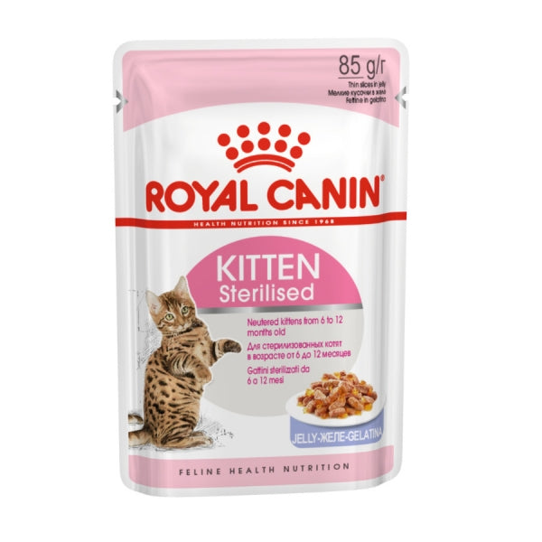 Royal Canin Kitten Sterilised Jelly 85gr