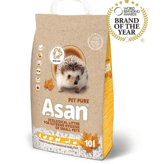 Asan Pet Pure Rodent Bedding 10L