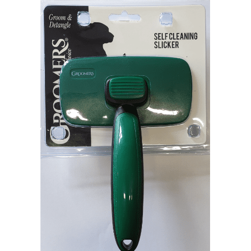 Groomer's Self Cleaning Slicker Brush