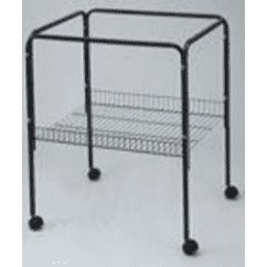 Bird Cage Stand C1 Black 47x37x67cm