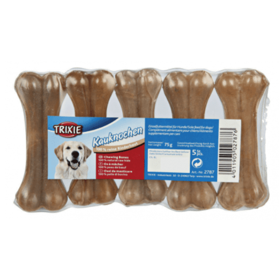 Trixie Chewing Bones Pressed 8cm 15gr 5pcs