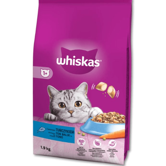 Whiskas Dry Cat Food with Tuna 1.9kg