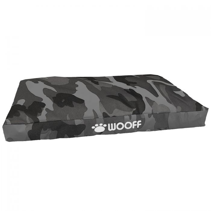 Woof Box Uni Camouflage Grey Large 70x110x15cm