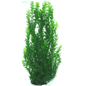 Aquarium Plastic Plant Dark Green 43cm