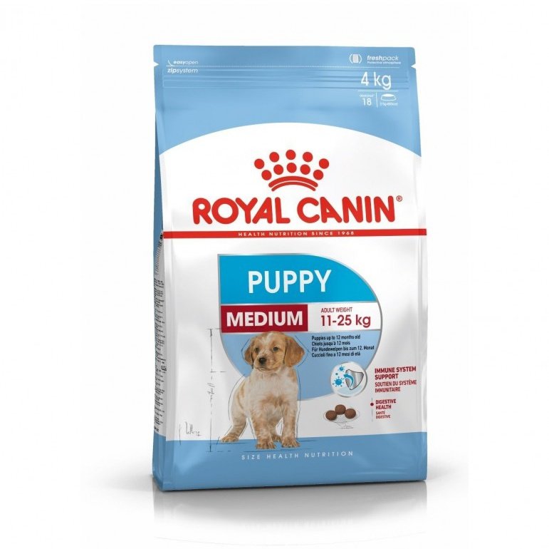 Royal Canin Medium Puppy Dry Dog Food 4kg