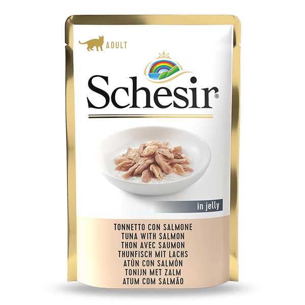 Schesir Wet Cat Food - Tuna with Salmon 85g pouch