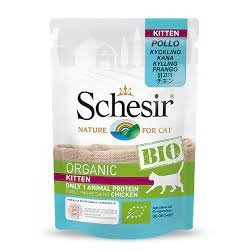 Schesir Kitten Organic Chicken 85 g