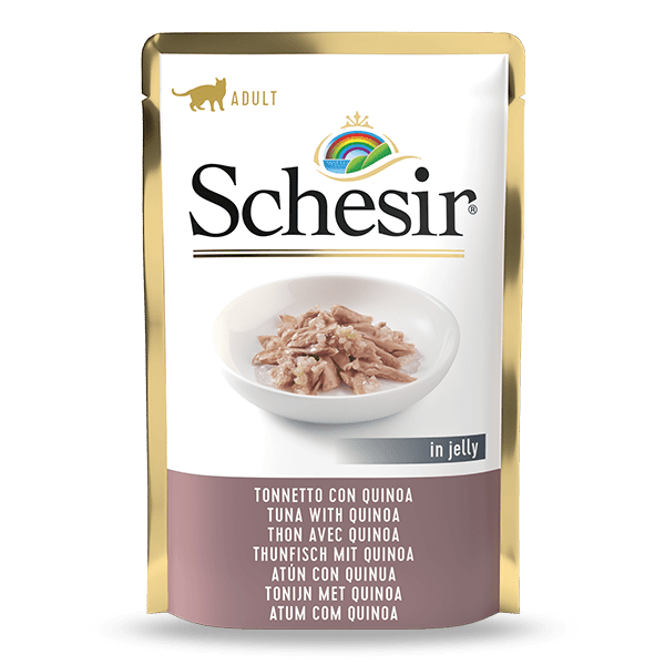 Schesir Wet Cat Food - Tuna with Quinoa 85g pouch