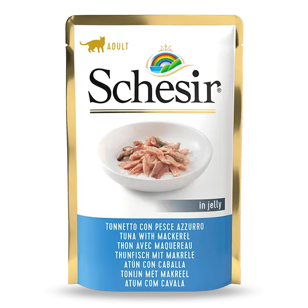 Schesir Wet Cat Food - Tuna with Mackerel 85g pouch