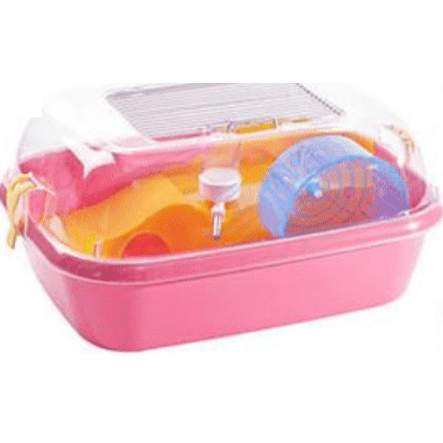 Candy Home Hamster Cage  Pink 44 x 34 x 20cm