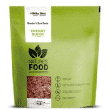 Natures Food Breeder's Raw Boost Energy Boost Lamb 1kg