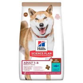 Hill's Science Plan Adult Dog 1-6 No Grain Medium Tuna 2.5kg