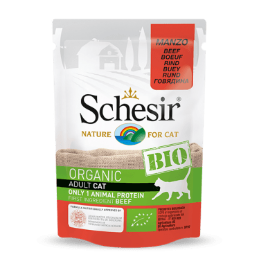 Schesir Organic Beef 85g