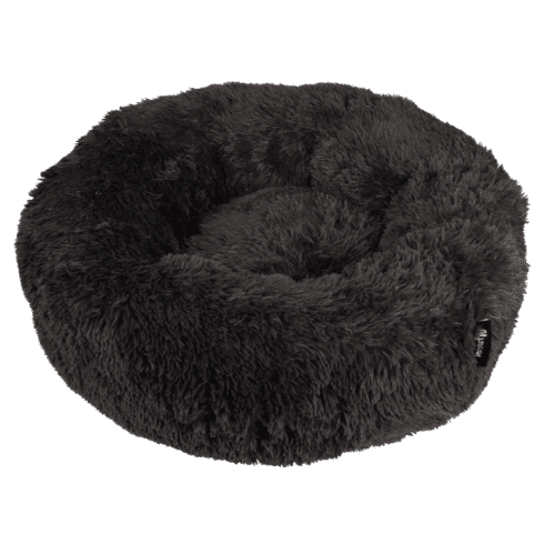 District70 Fuzz Pet Bed Dark Grey Large 80x80x25cm