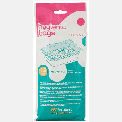 Ferplast FRP5360 Hygienic Bags for Litter Tray 37x29cm