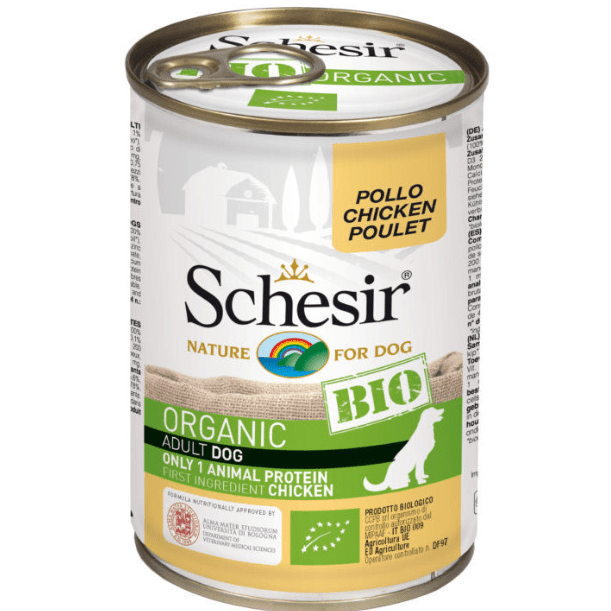 Schesir Bio Dog Organic Adult Chicken 400gr