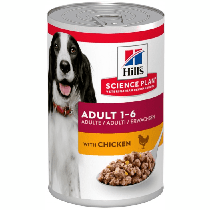 Hills Science Plan Dog Wet Food Adult1-6 With Chicken 370gr