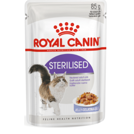 Royal Canin Sterilised in Jelly Adult Wet Cat Food 85gr