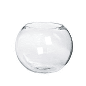 Glass Fish Bowl 15cm