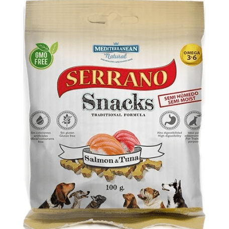 Mediterranean Natural Snacks Salmon & Tuna - 100gr