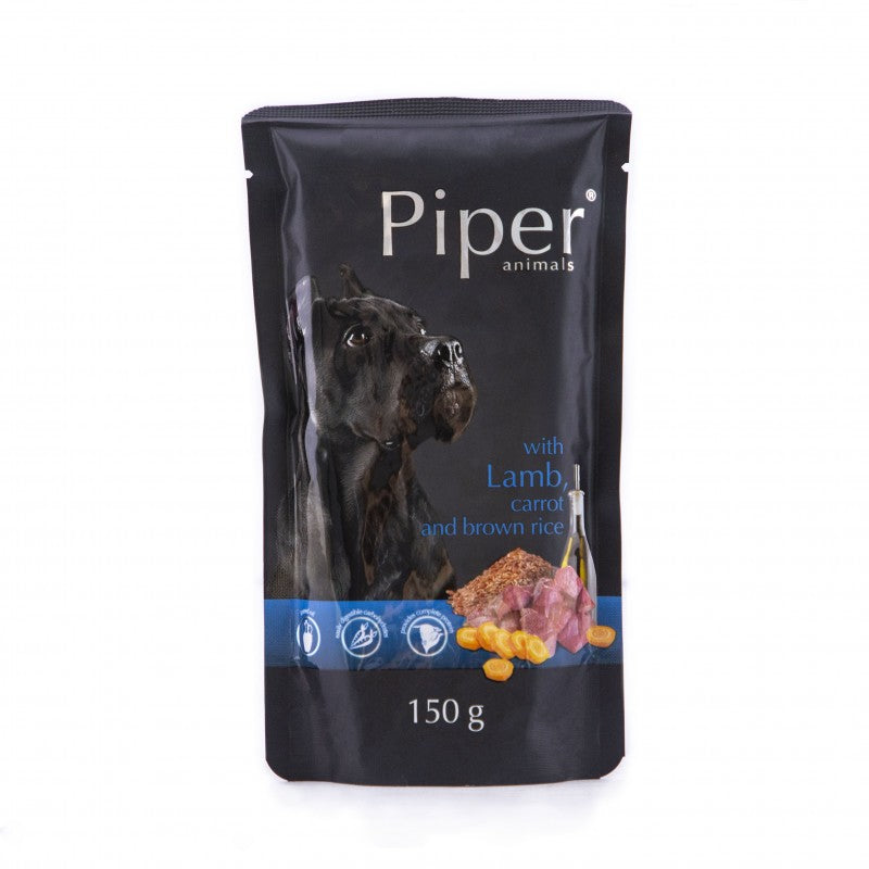 Piper Lamb & Carrot With Brown Rice Pouch 150gr