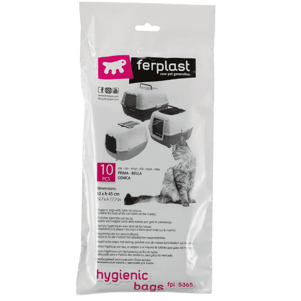 Ferplast Hygienic Bags FPI 5365 50x45cm 10 pcs