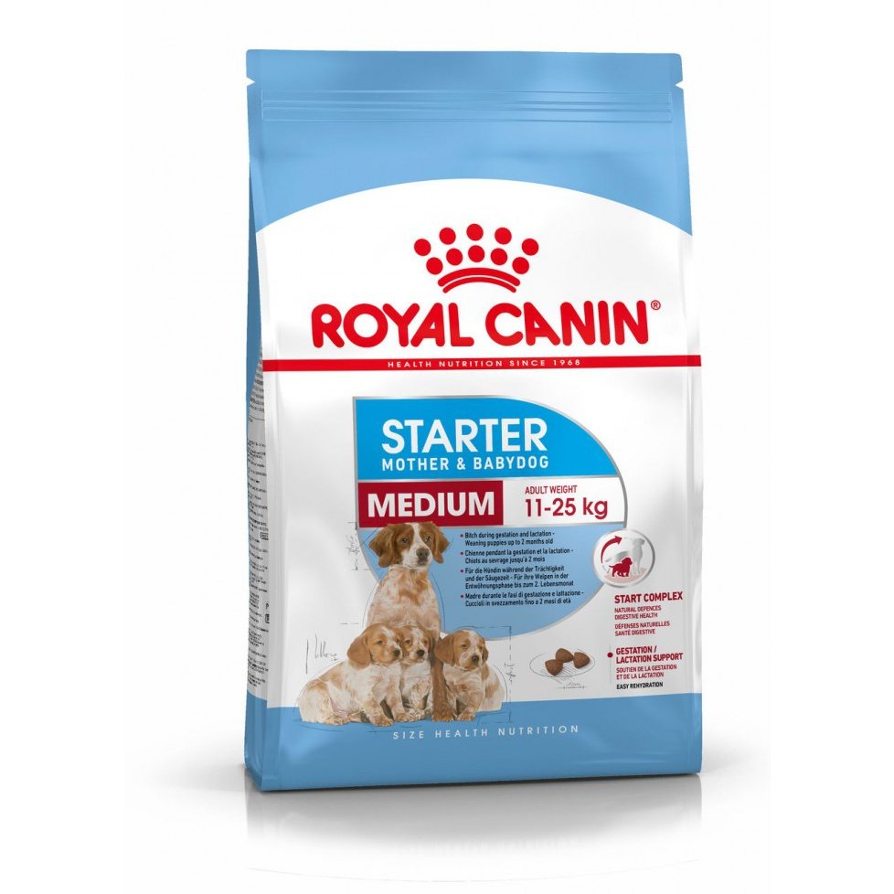 Royal Canin Medium Starter Dry Dog Food 4kg