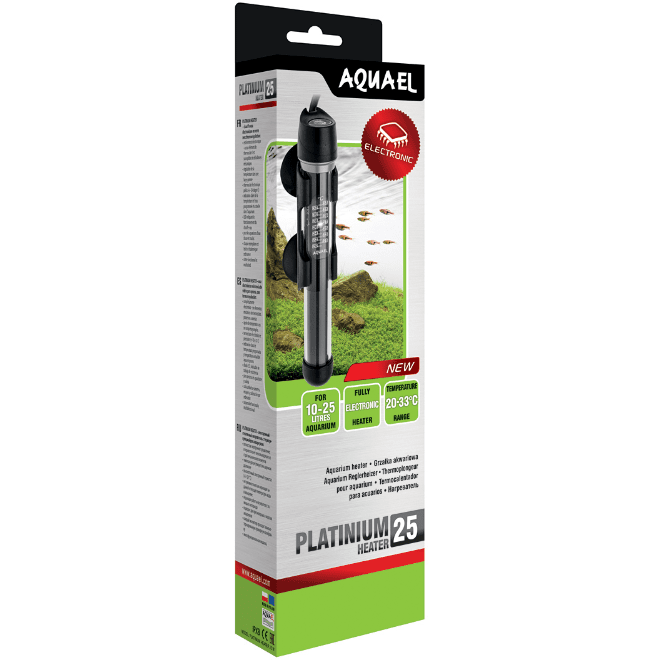 Aquael Platinium 25W Aquarium Heater