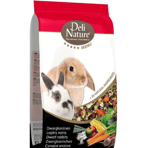Deli Nature Menu Dwarf Rabbits Food 750gr