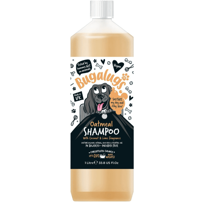 Bugalugs Oatmeal Dog Shampoo 500ml