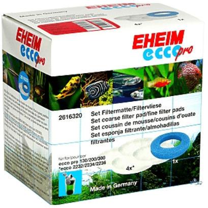 EHEIM Set Coarse And Fine Filter Pads For Ecco Pro