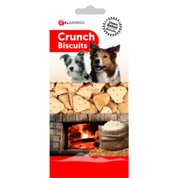 Flamingo Crunch Biscuits Sandwich Hearts 500gr