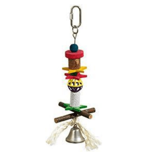 Bird Toy Lava Woodbell Large 32cm