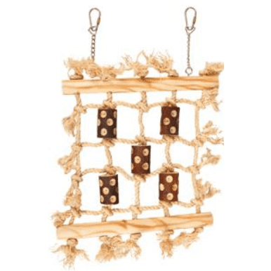 Bbq Parakeet Toy Rope Web 25x25cm