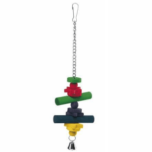 Wooden Hanging Toy With Bell