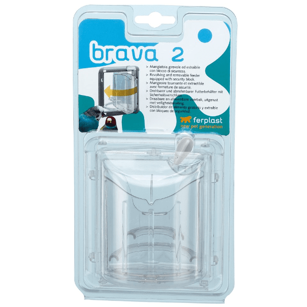 Ferplast Brava 2 Revolving & Removable Feeder 11x8.5x13cm