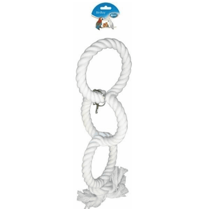 Parrot Toy 3 Rings 14cm (43cm)