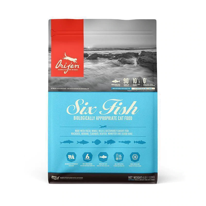 Orijen 6 Fish Cat Food 1.8kg