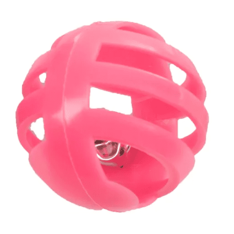 Flamingo Plastic Ball Toy with Bell