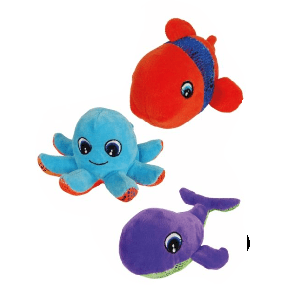 Papillon Plush Assorted Sea Animals 19cm