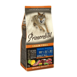 Primordial Tuna & Lamb Grain-Free Adult All Breeds Dry Dog Food 12kg