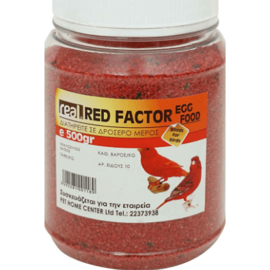 Real Red Factor Egg Food 500gr